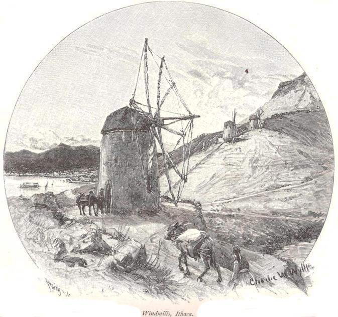 Razos Windmill Villa Vathy  Luaran gambar
